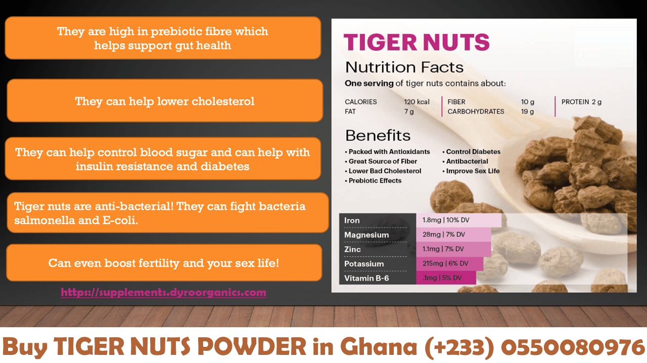 Where to Get Tiger Nuts Powder in Ghana