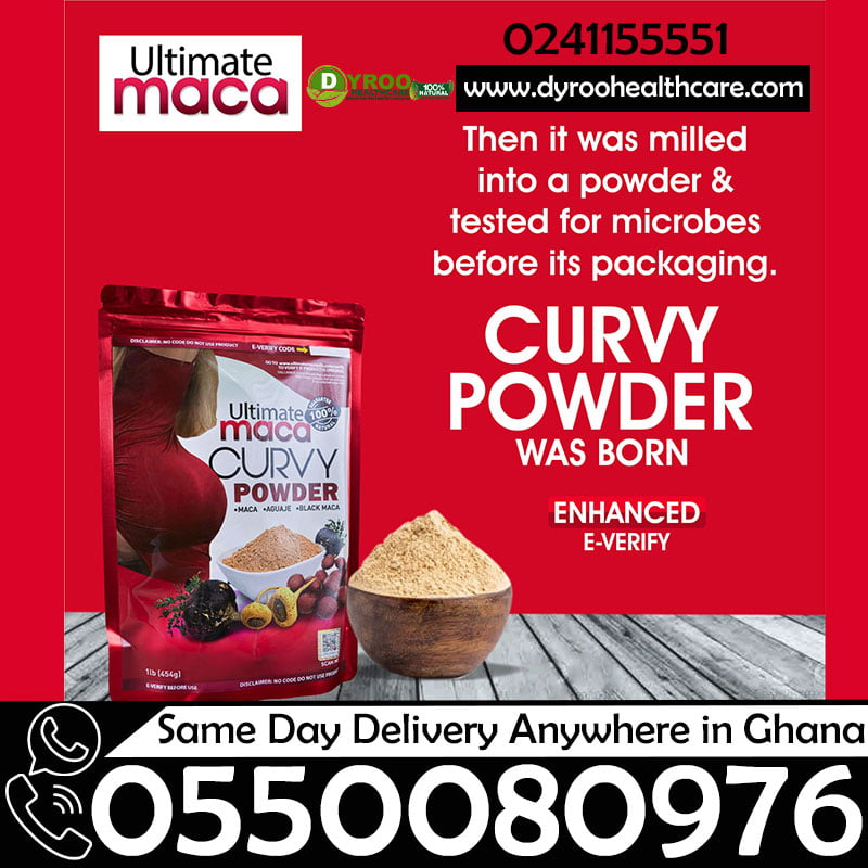 Ultimate Maca Curvy Powder in Ghana